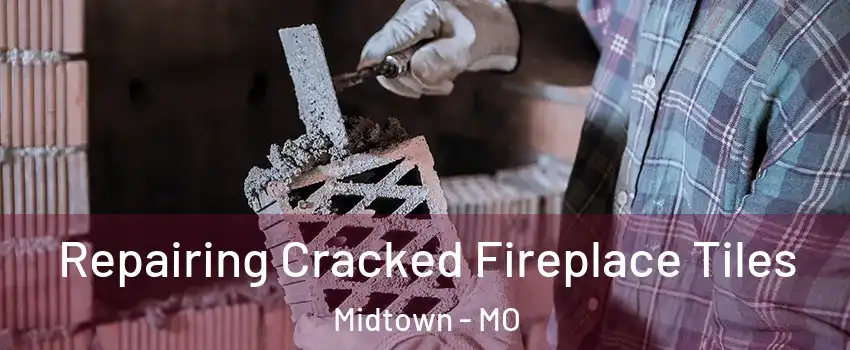 Repairing Cracked Fireplace Tiles Midtown - MO