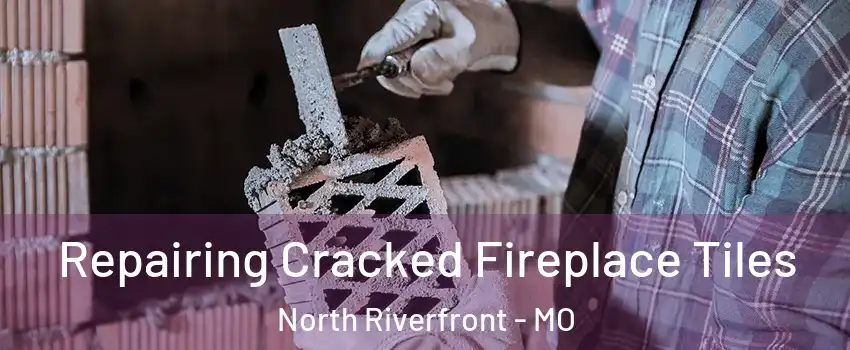 Repairing Cracked Fireplace Tiles North Riverfront - MO