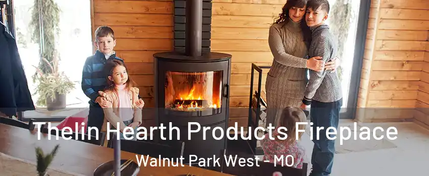 Thelin Hearth Products Fireplace Walnut Park West - MO