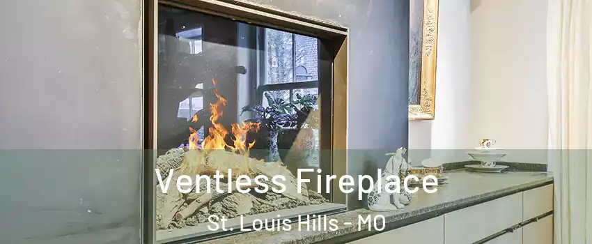 Ventless Fireplace St. Louis Hills - MO
