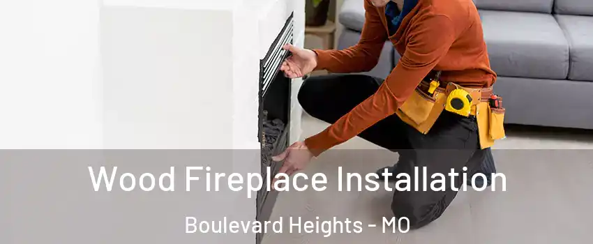 Wood Fireplace Installation Boulevard Heights - MO