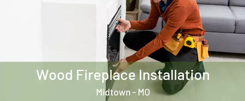 Wood Fireplace Installation Midtown - MO
