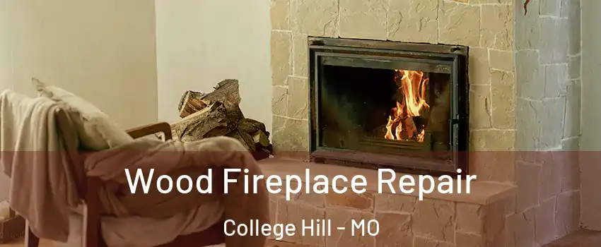 Wood Fireplace Repair College Hill - MO