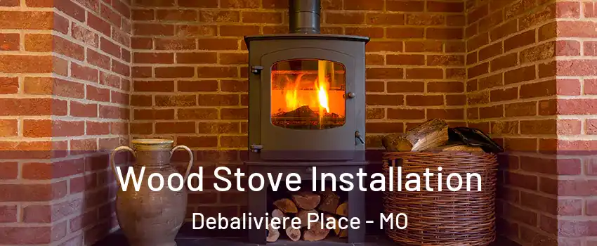 Wood Stove Installation Debaliviere Place - MO