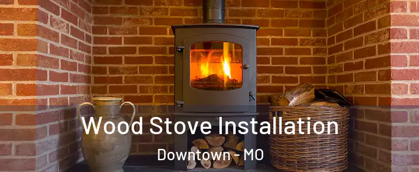 Wood Stove Installation Downtown - MO